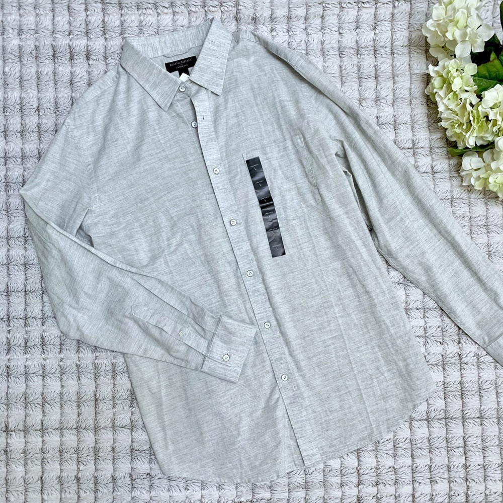 Men’s Banana Republic Cotton Button Down